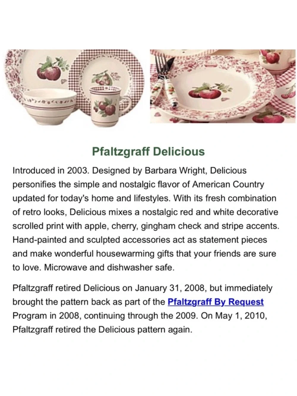 Pfaltzgraff this delicious